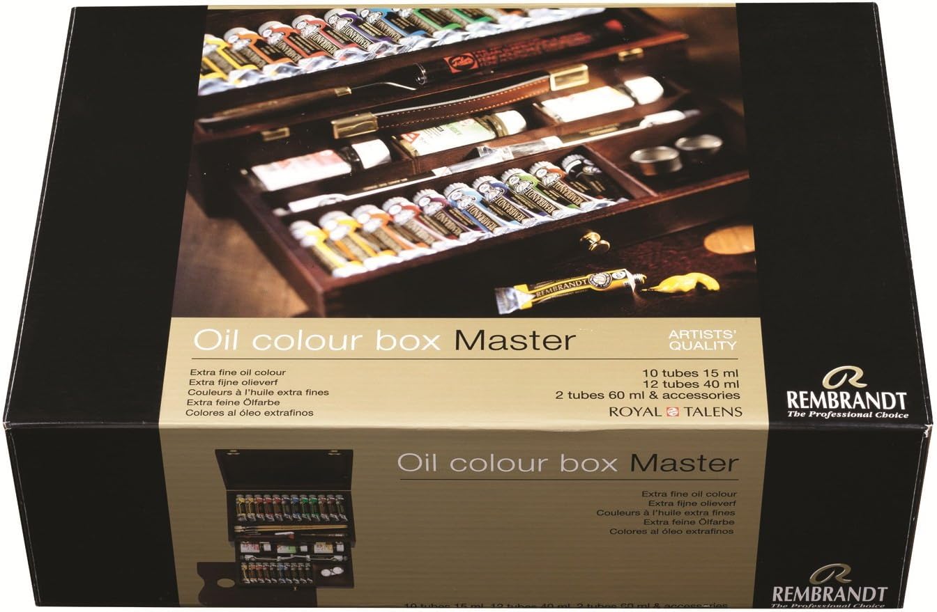 Royal Talens Coffret MASTER Peinture à l'huile REMBRANDT