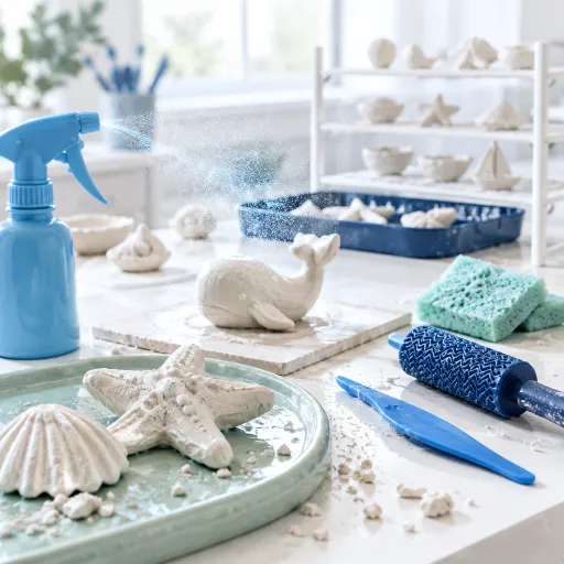 Argile auto-durcissante en atelier enfant : texture, séchage et finition sans four ni drame