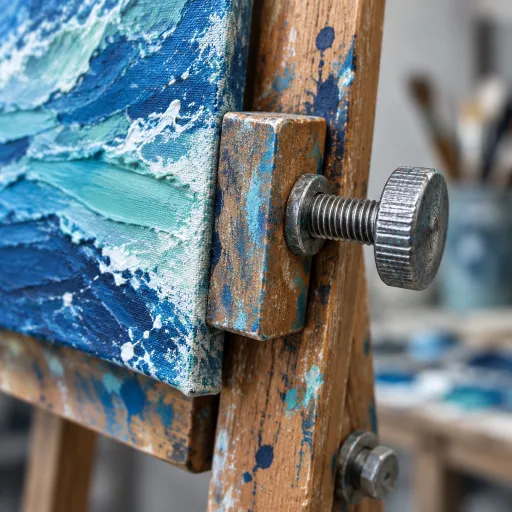 Choisir un chevalet de peinture : l’allié discret de l’atelier créatif