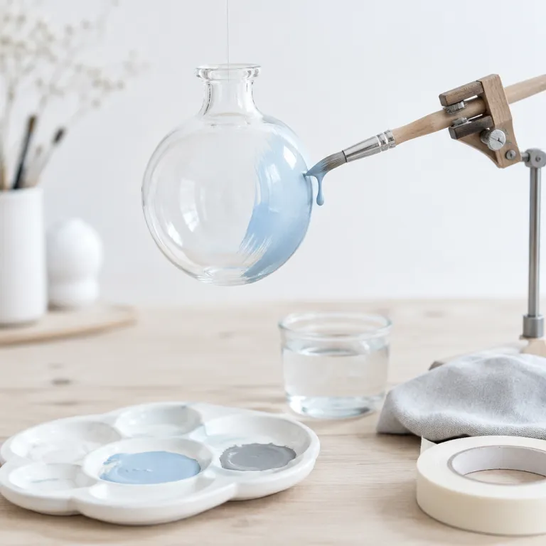 Peinture pour verre : transformer le verre en véritable support créatif