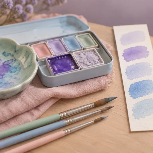 Première boîte d'aquarelle : reconnaître un godet qui tiendra de la couleur qui déçoit