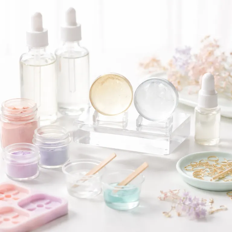 Résine époxy bijoux : pourquoi la Resin Pro jaunit à six mois et quelles alternatives transparentes après tests