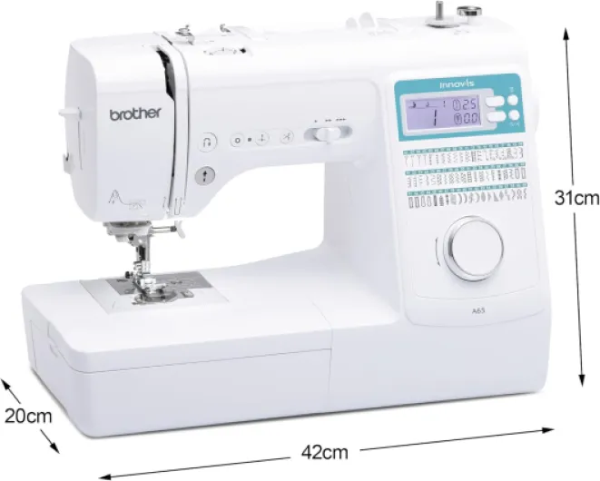 Machine à Coudre Innov-is A65 - Garantie 5 Ans - Votre Alliée Créative Ultime