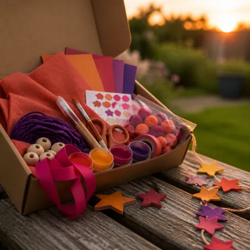 10 idées de bricolage créatif avec enfants grâce aux kits tout-en-un