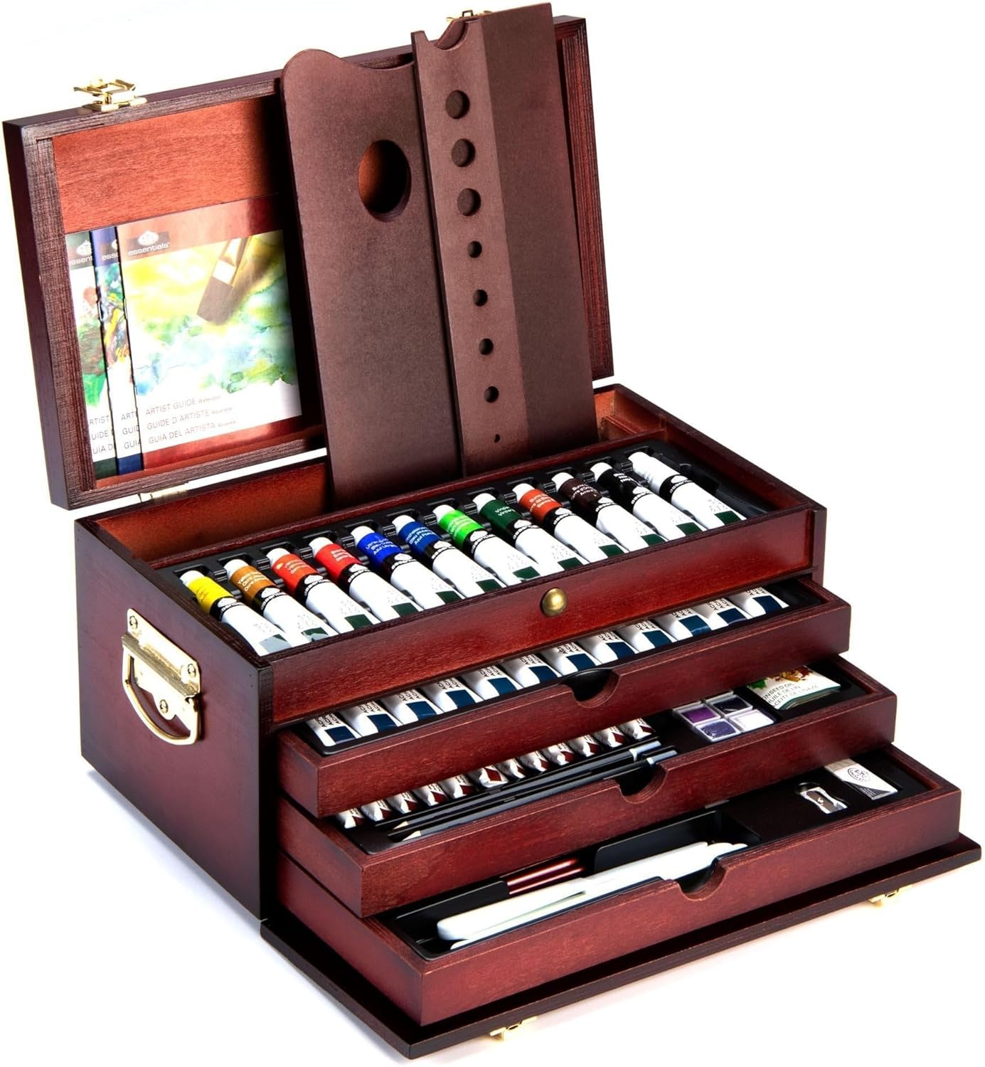 Royal & Langnickel Set d'artiste Coffret de peinture 80 pièces Coffre à peinture