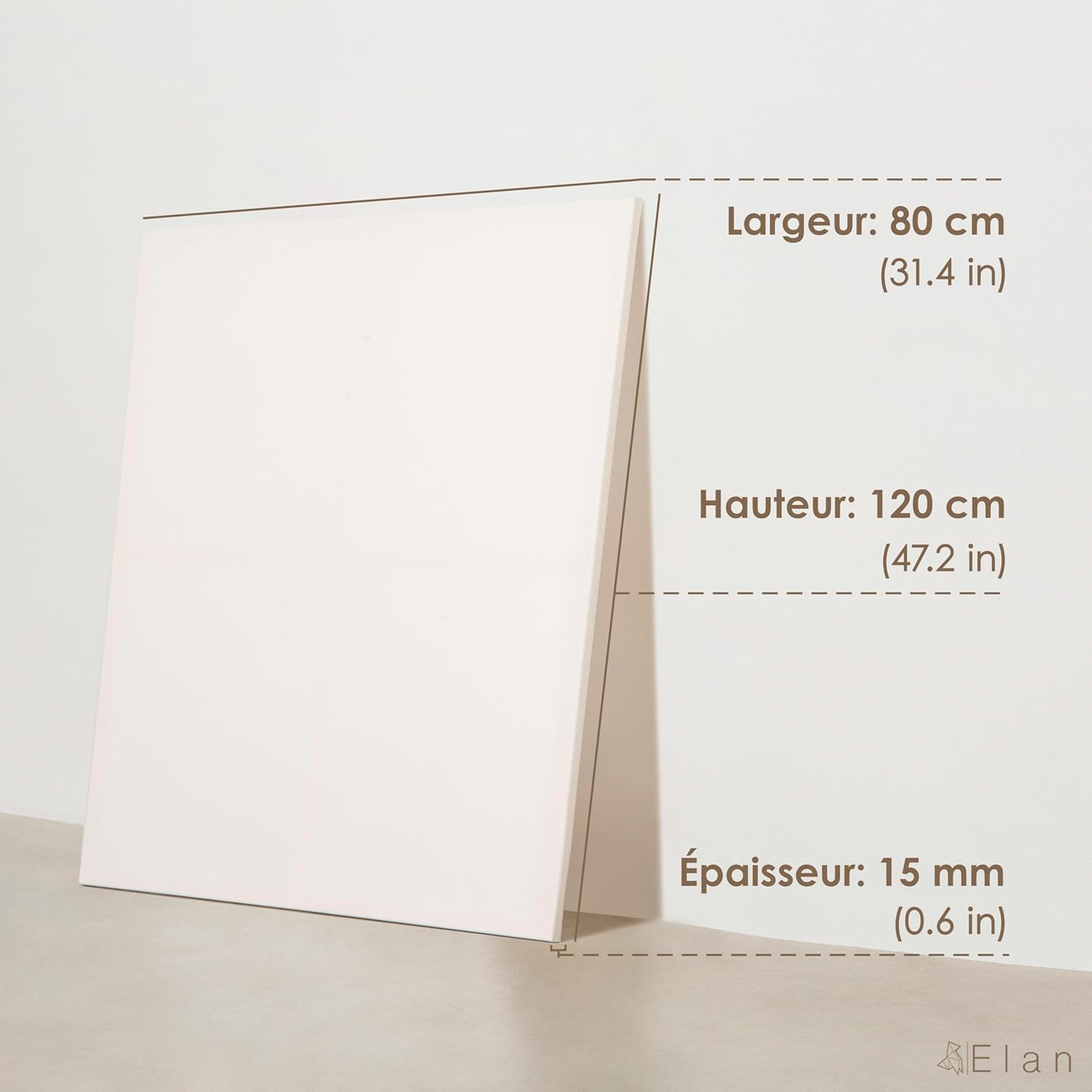 Toile Peinture 80x120 380 g, Lot de 3 Toiles à Peindre 100% Coton, 380 GSM Canvas Painting 80x120, Toile à Peindre Grand Format, Canvas 120x80 80x120 CM