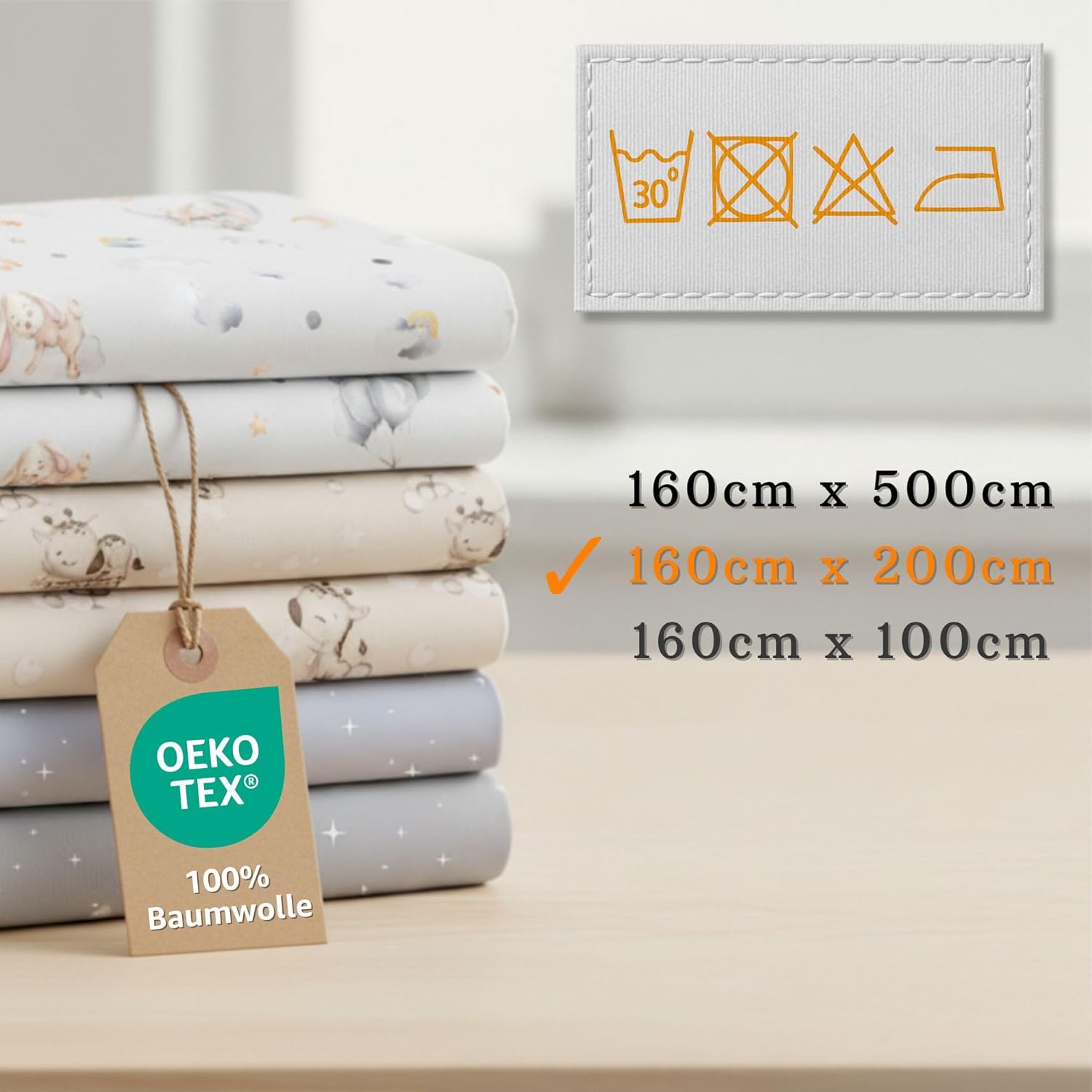 Tissu au metre Coton 2 M x 160 cm - Tissu pour couture decoration et loisirs creatifs Ideal pour vetements ameublement accessoires et projets de couture DIY Oeko-Tex B Blanc B Blanc 2 M