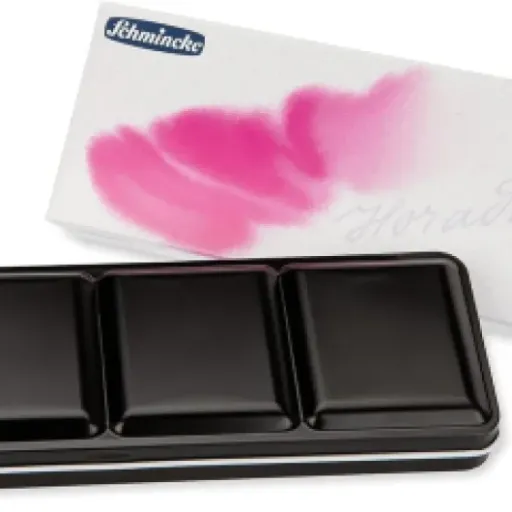Test Schmincke HORADAM Aquarell 24 demi-godets : un set sérieux pour ceux qui veulent passer un cap