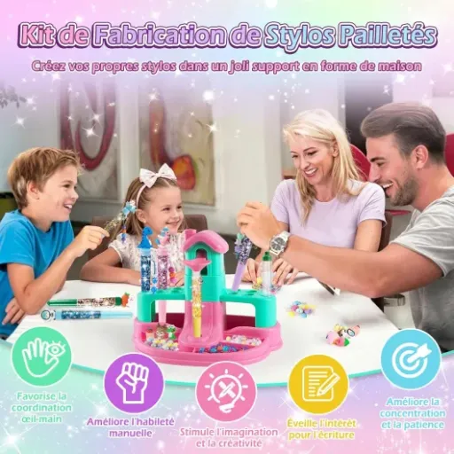 Test Kazzley Fabrique à Stylo : un kit créatif qui occupe vraiment les enfants (et met un peu de bazar)