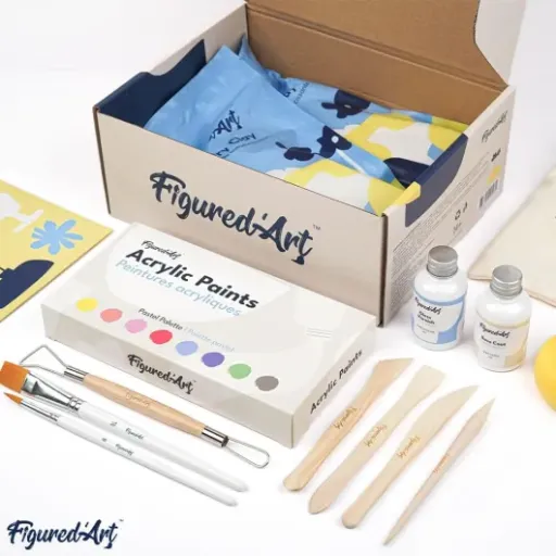 Test Figured'Art Kit de Poterie Adulte : un vrai kit complet pour débuter sans four, mais pas sans défauts