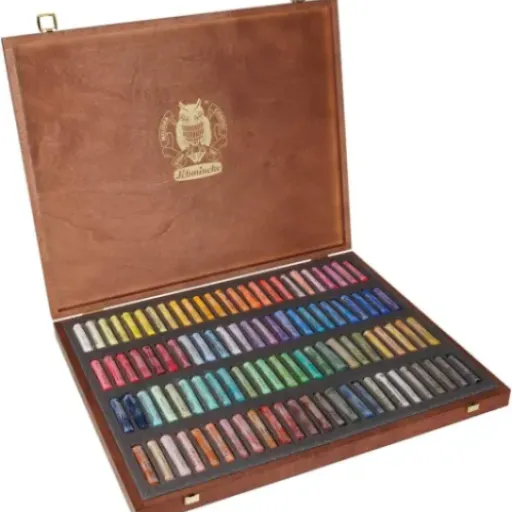 Test Schmincke Pastels extra-soft 100 couleurs : le coffret qui donne envie de dessiner tous les jours
