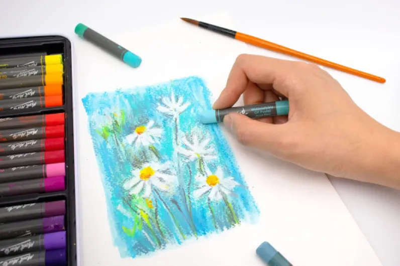 MONT MARTE Pastels à l'huile – 48 Pièces – Pastel Sec Doux Hydrosolubles – Couleurs intenses, haute Pigmentation – Idéal pour la Peinture et le Dessin