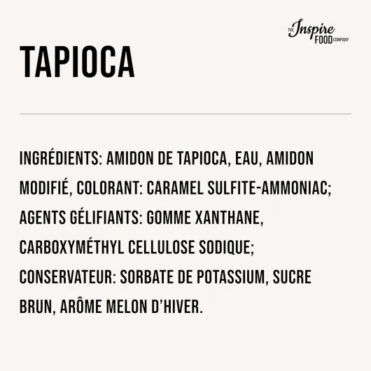 INSPIRE FOOD Perles de Tapioca pour Bubble Tea - 3kg - Tapioca Perles pour Bubble Tea - Parfait pour Milk Tea, Café Glacé, Thé Glacé, Slush, Boissons Fruitées 3 kg (Lot de 1)