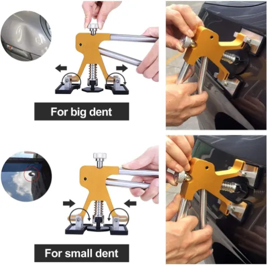 Auto Ventouse Carrosserie et Debosselage Carrosserie, Car Kit Debosselage sans Peinture Debosselage avec Marteau Carrossier