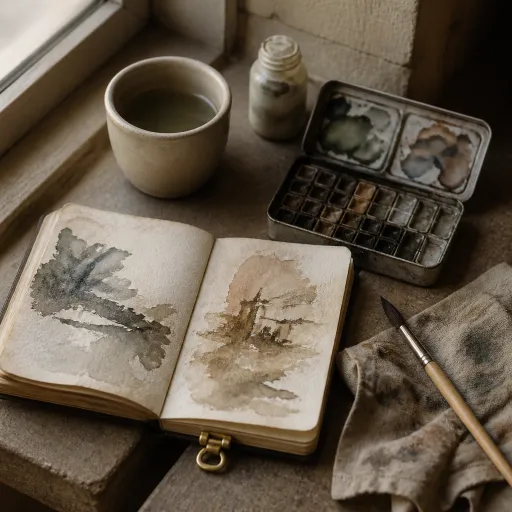 Aquarelle en été : cinq erreurs de débutant qui gâchent le premier carnet de voyage
