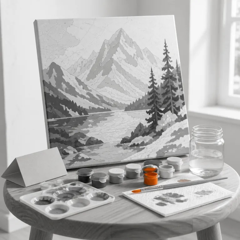 Peinture par numéro adulte : transformer une toile numérotée en véritable œuvre d’art