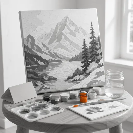 Peinture par numéro adulte : transformer une toile numérotée en véritable œuvre d’art