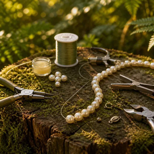 Collier de perles de culture : l’allié essentiel des créateurs de bijoux faits main